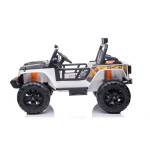 Elektrické autíčko Jeep Monster - biele